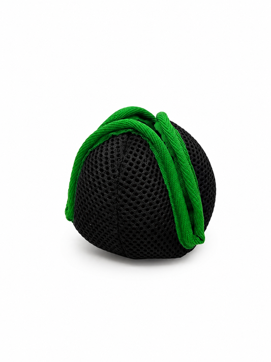 Paws Made Paws Pocket Flower Ball Small handgemaakt trainingsspeeltje voor honden groen