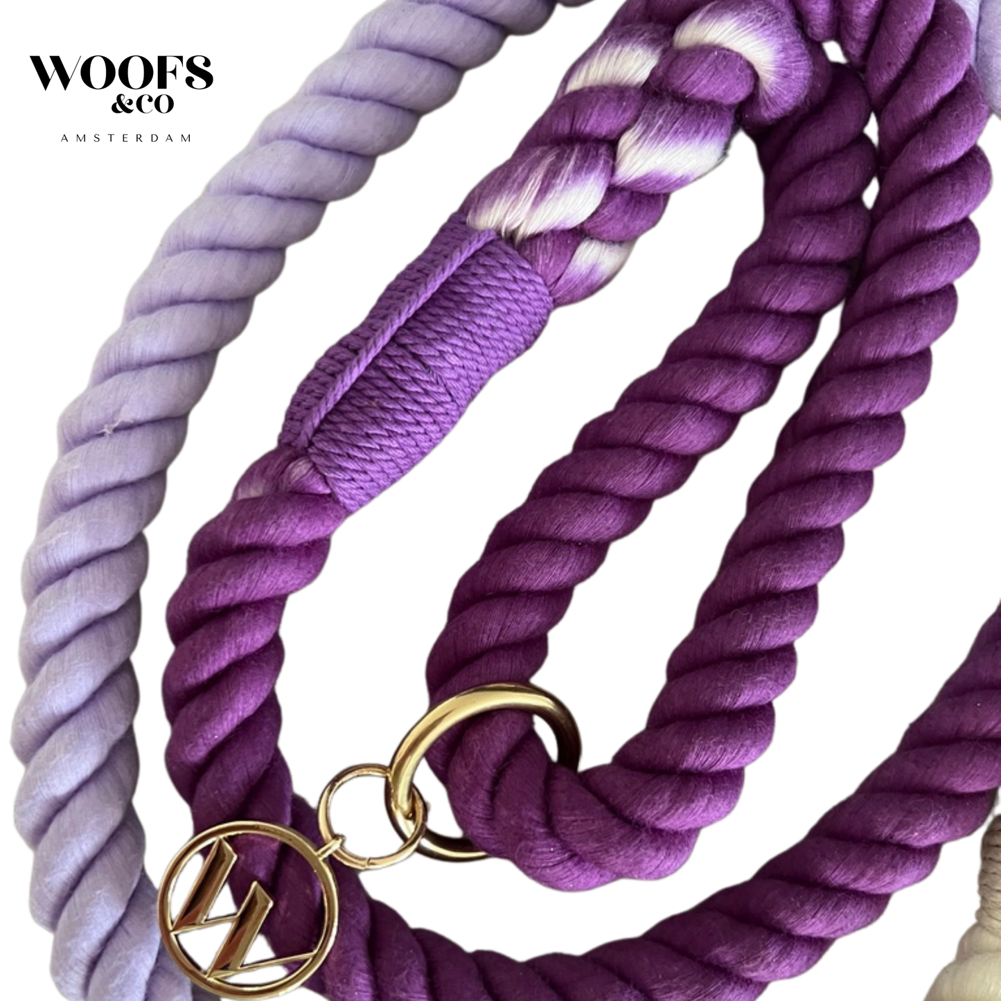 Rope Leash - Violet