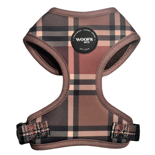 Harnas - Tartan Tan Beige Woof Collectie: Medium