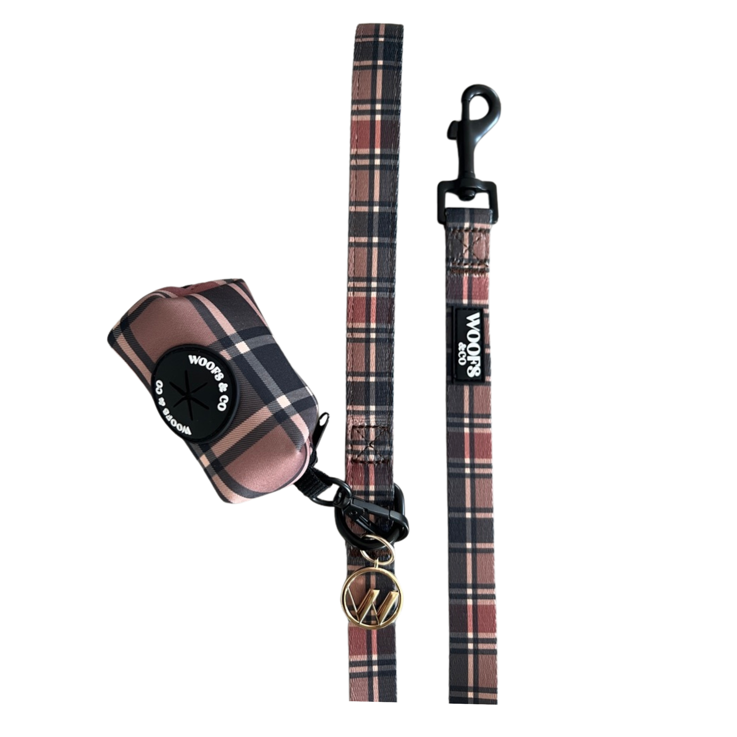 Hondenriem - Tartan Tan Beige Woof Collectie - Hondenlijn