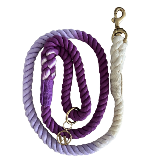 Rope Leash - Violet