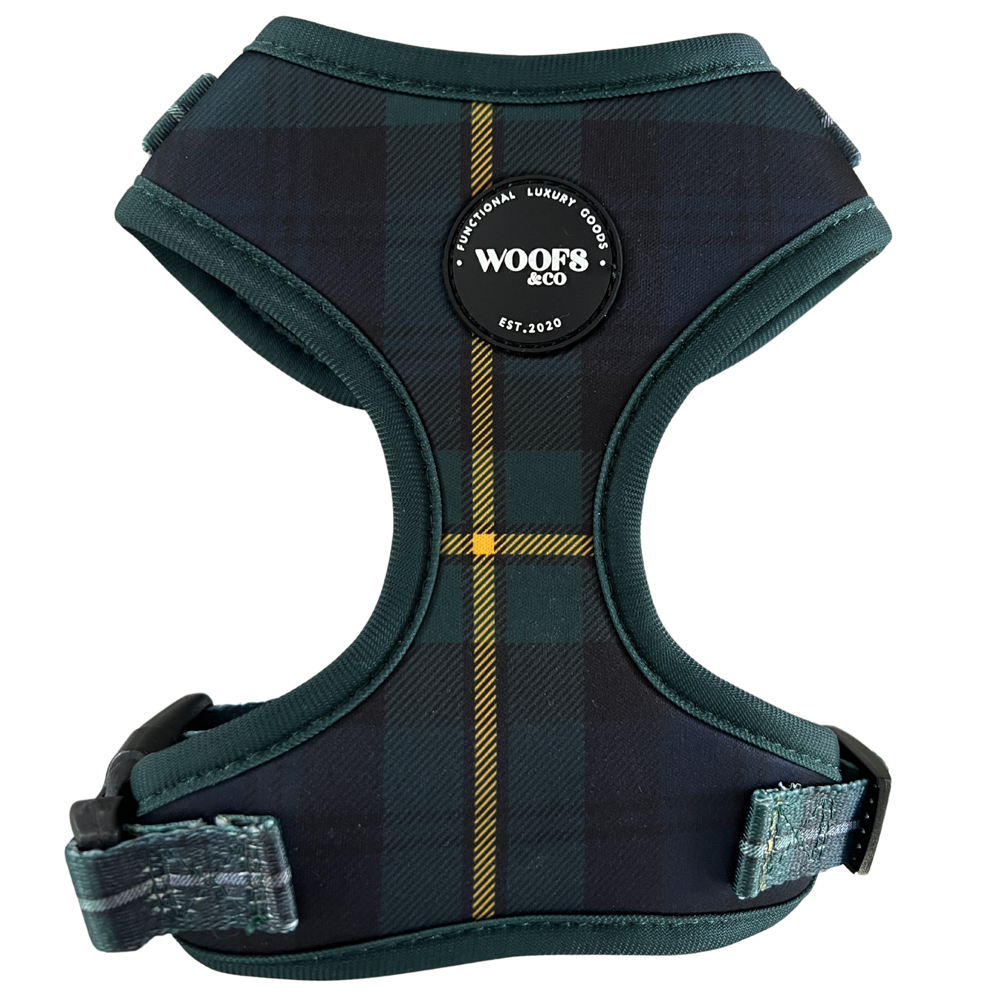 Harnas - Tartan Blauw/Groen Woof Collectie: XS