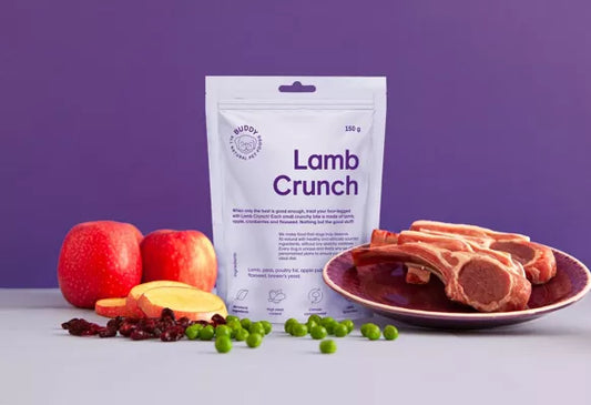 Crispy Lamb Snack with Cranberries