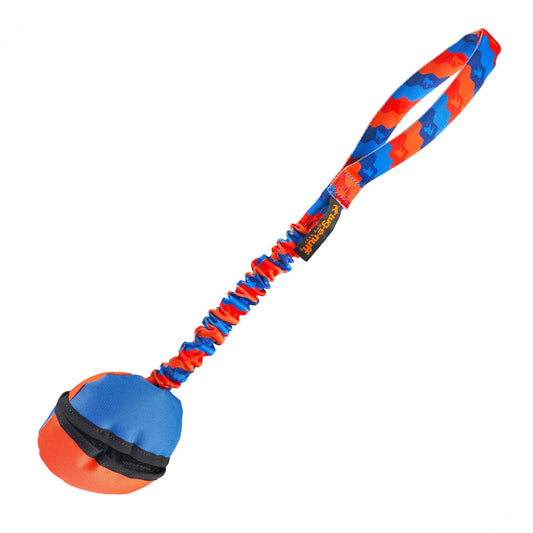 Power Clam Bungee oranje blauw